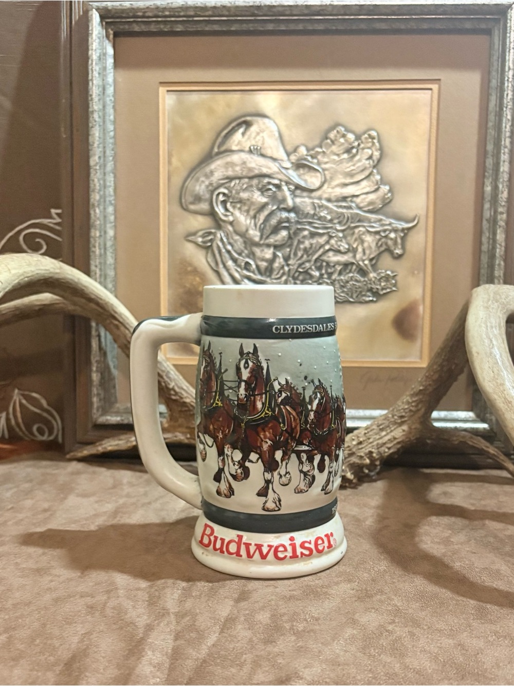 1999 “A Century of Tradition “ Budweiser Holiday Stein CS389
